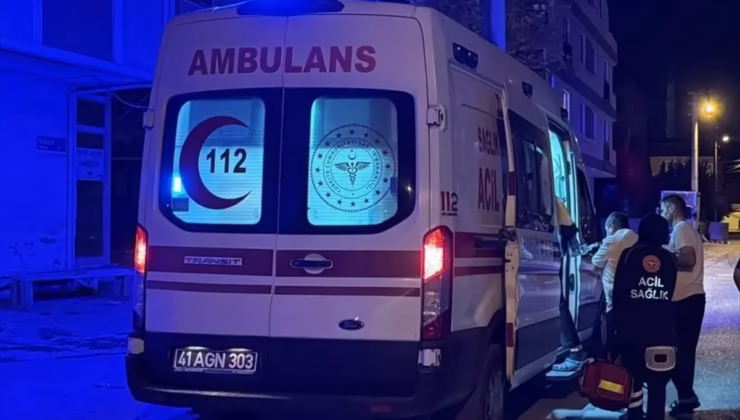 Darıca’da Merdivenlerden Düşen Adam Hastaneye Kaldırıldı