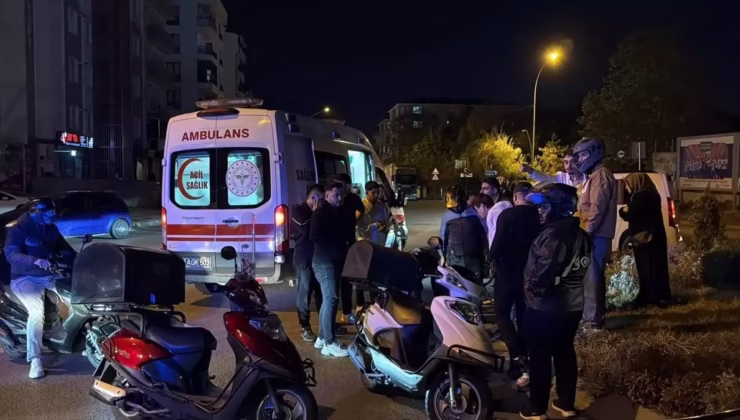 Kocaeli’de Otomobil ve Motosiklet Çarpıştı: 2 Yaralı