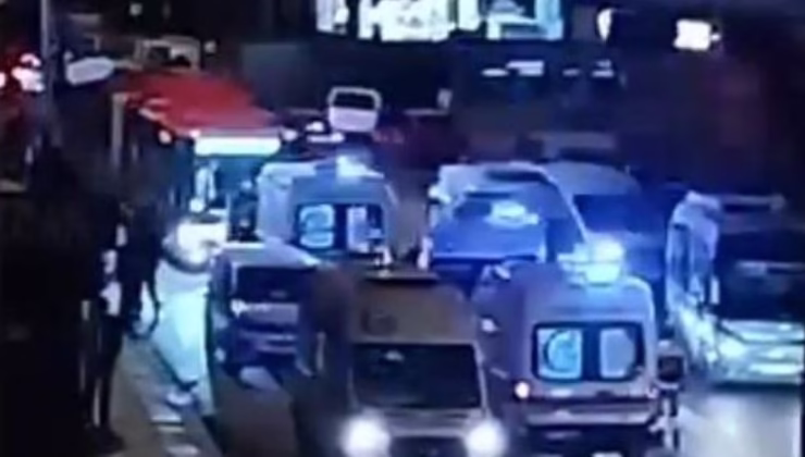 Ankara’da otomobil durağa daldı, çok sayıda yaralı var