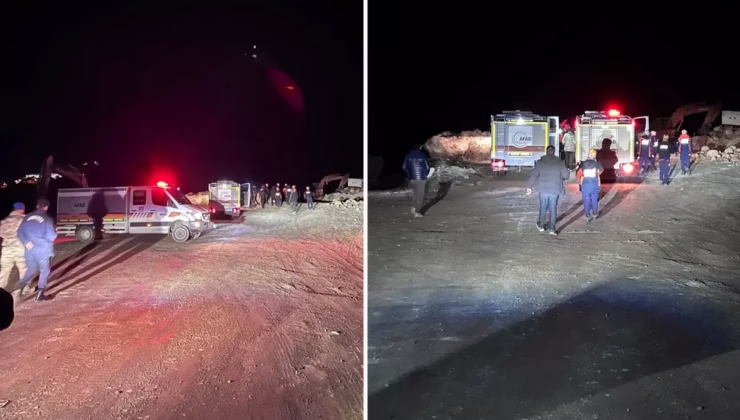 Sivas’ta maden ocağında göçük: 1 işçiyi kurtarma çalışmaları sürüyor