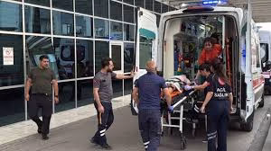 skuterden düşen çocuk ağır yaralandı