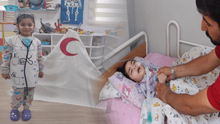 Ebrar bir iğne yüzünden yatağa bağımlı hale geldi