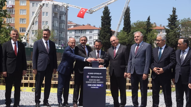 Kocaeli’de Vehbi Koç Vakfı Semahat Arsel İlkokulu’nun temeli atıldı