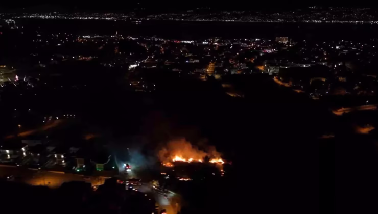 Kocaeli’de Gece Yangın Paniği: Alevler Kontrol Altına Alındı