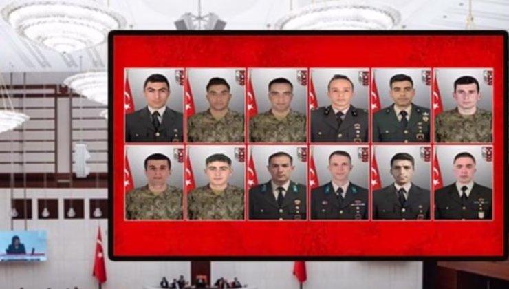Şehit olan 12 askerimizle ilgili önerge Meclis’e geldi! AKP ve MHP reddetti