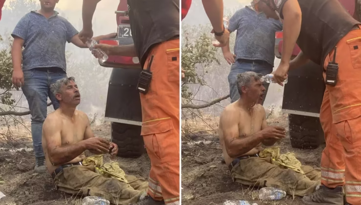 “Yanıyorum!” diyerek feryat eden orman işçisinin son hali
