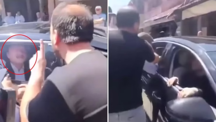 Bahçeli’nin memleketinde Yavuz Ağıralioğlu’nun aracının önünü kestiler