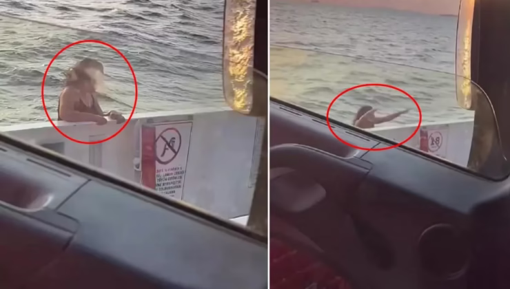 Genç kadın feribottan atlayarak intihar etti