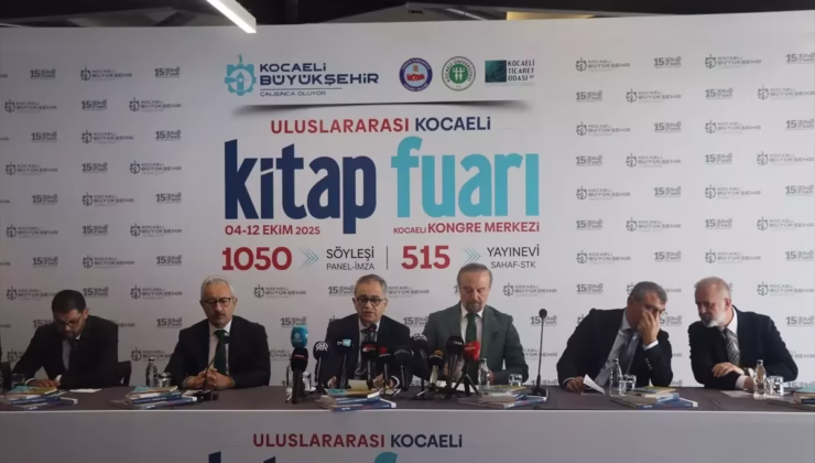 15. Kocaeli Kitap Fuarı, ‘Anadolu Mayası’ Temasıyla Kapılarını Açıyor