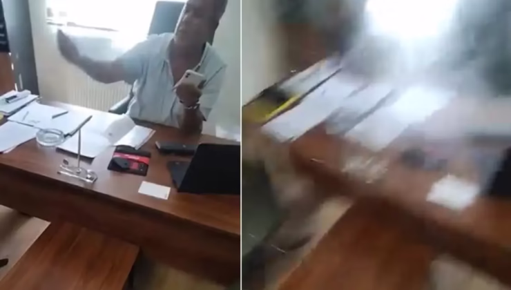 Amirinin üzerine kaynar su döken kadın tutuklandı
