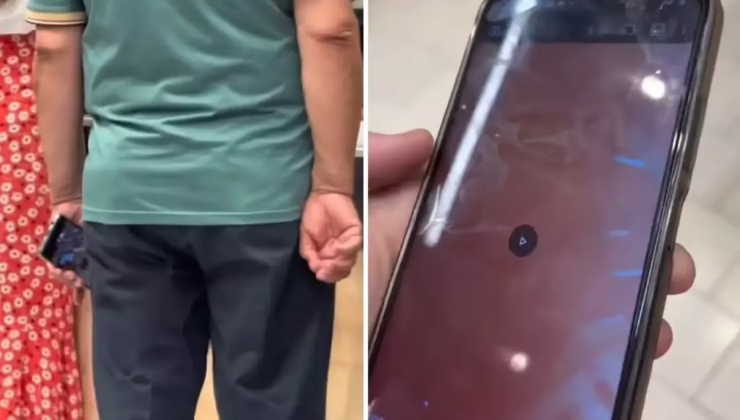 AVM’de etek altı görüntü çeken şahıs böyle yakalandı