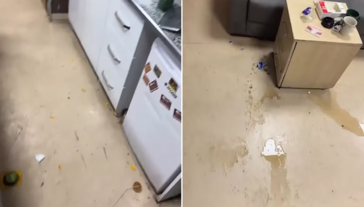Baba ve oğlu doktoru tost makinesiyle darbetti