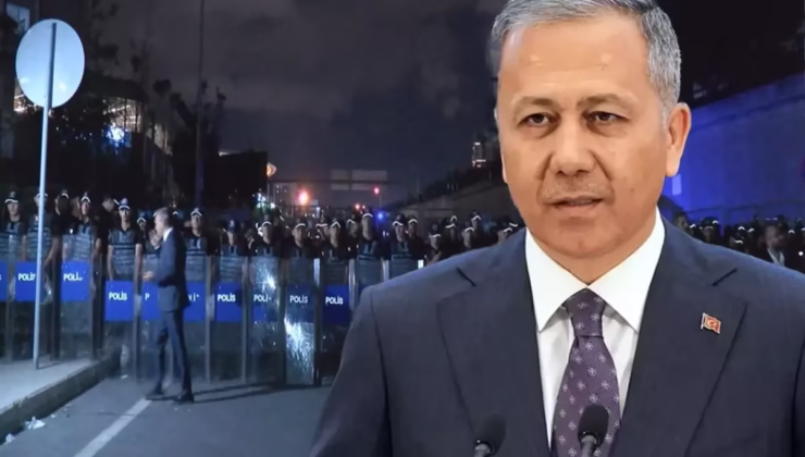 Bakan Yerlikaya: Sokakların provoke edilmesine asla müsaade etmeyeceğiz