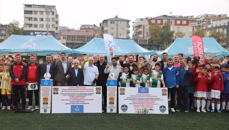 Darıca’da Amatör Futbol Turnuvası Düzenlendi