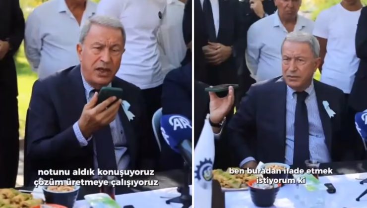 Hulusi Akar, vatandaşın şikayeti üzerine Bakan Yerlikaya’yı aradı