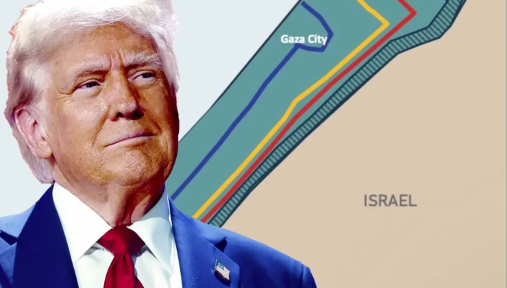 İşte Trump’ın Gazze planının detayları! Harita da paylaşıldı