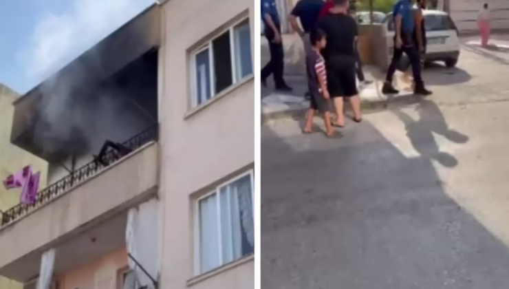 Kiracı dehşeti! Evi ateşe verip, eşyaları sokağa attı; linçten son anda kurtuldu