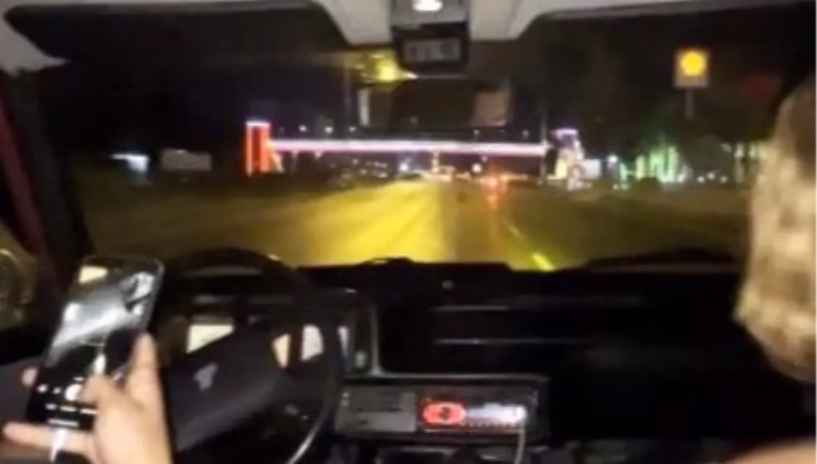 Kocaeli’de Gençlerin Tehlikeli Trafik Yolculuğu Kamerada