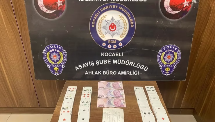 Kocaeli’de Kumar Operasyonu: İşletmeci hakkında işlem başlatıldı