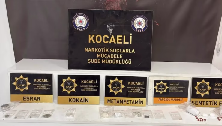 Kocaeli’de uyuşturucu operasyonlarında 9 şüpheli tutuklandı