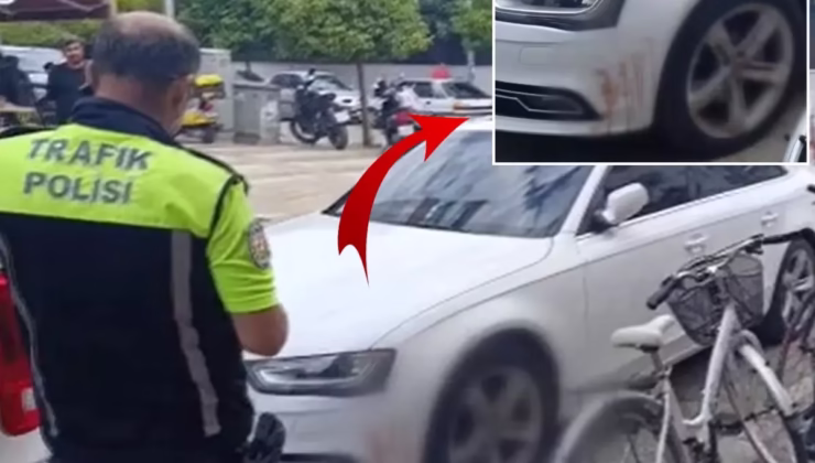 “Araçta kan var” ihbarı polisi alarma geçirdi! Gerçek bambaşka çıktı