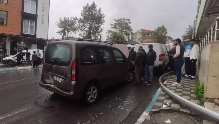 Freni Boşalan Sulama Tankeri 8 Araca Çarptı