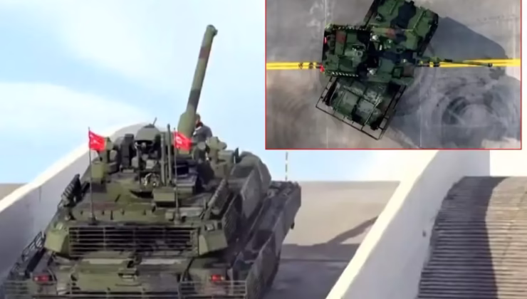 İlk kez test sürüşüne çıktı: İşte TSK’nın çelik yumruğu Altay Tankı