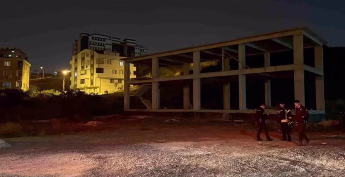 İnşaattan Kablo Çalmaya Çalışan Hırsız Kaçtı