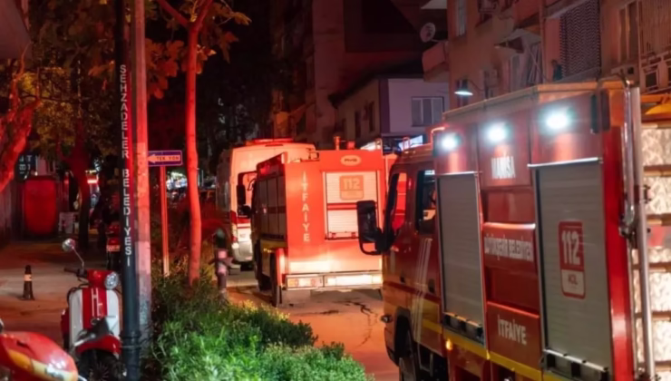 Kendisinden şikayetçi olan eşine kızdı, evi ateşe verdi