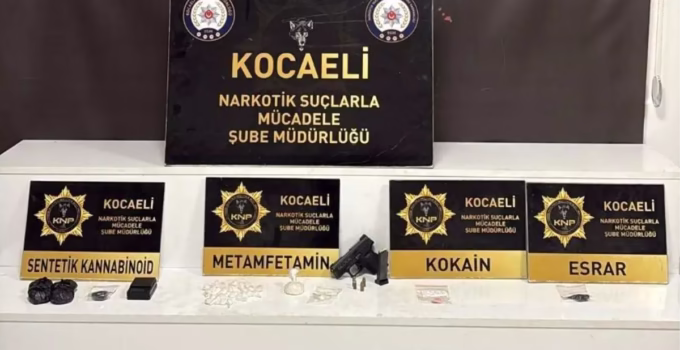 Kocaeli’de Uyuşturucu Operasyonları: 10 Gözaltı, 6 Tutuklama