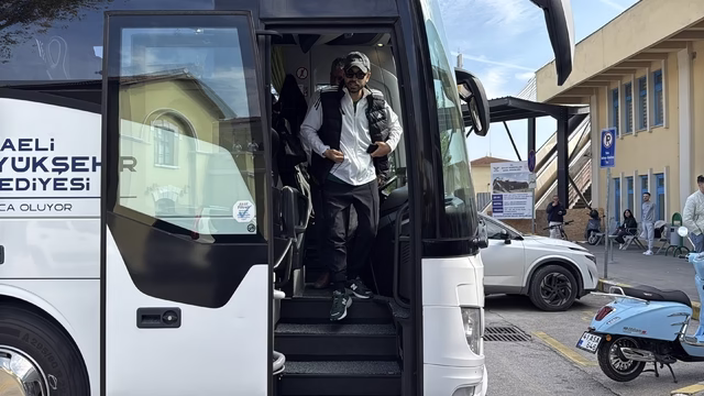Kocaelispor kafilesi Konya’ya gitti