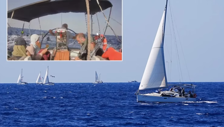 Saldırıdan kurtulan Sumud Filosu’nun en küçük gemisi Marinette tek başına Gazze’ye ilerliyor