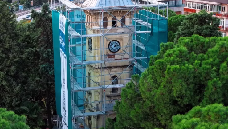 Tarihi İzmit Saat Kulesi’nin Restorasyonu Yıl Sonunda Tamamlanacak