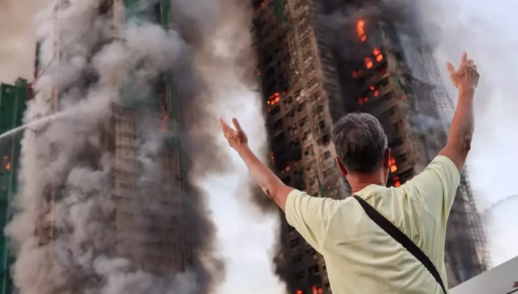 4 bin kişinin yaşadığı dev sitedeki yangında ölü sayısı 94’e yükseldi