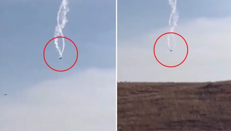 Azerbaycan’dan Türkiye’ye gelmek üzere havalanan kargo uçağı Gürcistan’da düştü