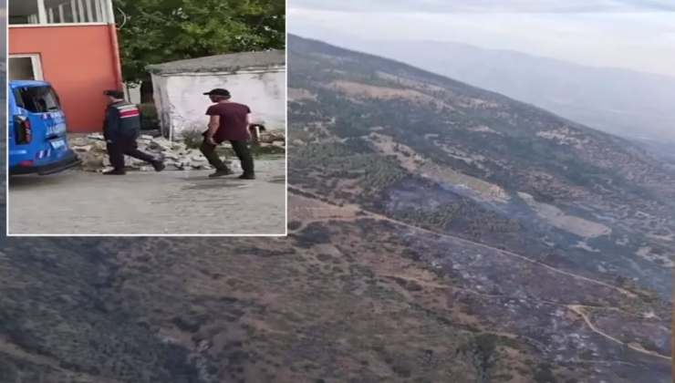 Büyük sorumsuzluk! Bahçedeki ateş ormanı yaktı