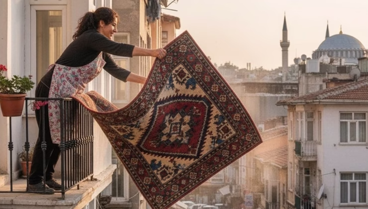 Halı silkeledi, üç ay hapis cezası verildi