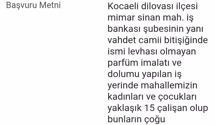 İş yeri CİMER’e şikayet edilmiş