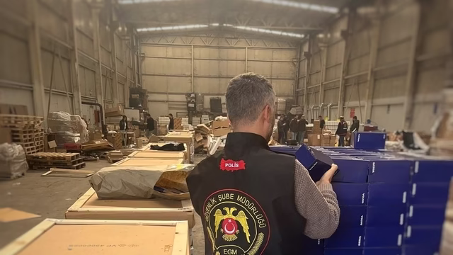 Kocaeli’de 38 bin 208 taklit araç parçası ele geçirildi