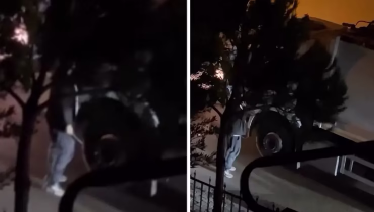 Küfürler savurdu, levyeyle saldırdı! O anlar kameralarda