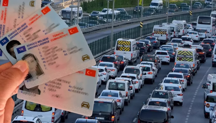 Süre sona erdi! 1 milyon 800 bin kişinin ehliyeti geçerliliğini yitirdi