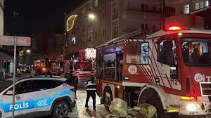 Kocaeli’de iş yerinde çıkan yangın söndürüldü