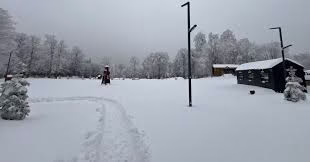 Kartepe’de kar kalınlığı 55 santimetre ölçüldü