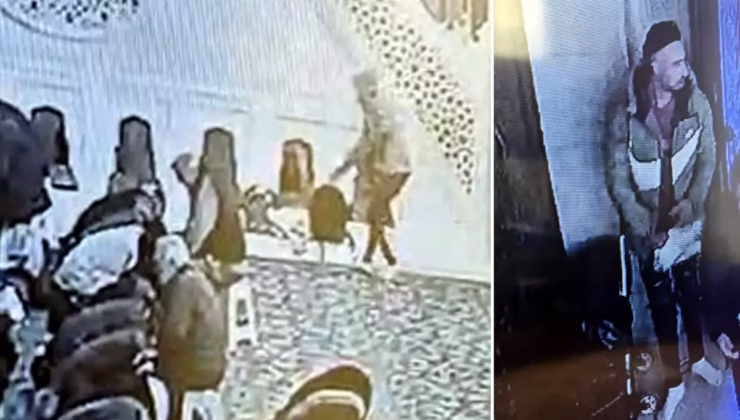 Camide “pes” dedirten olay! Cemaat secdeye eğilince harekete geçtiler