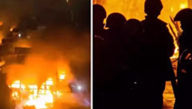 Endonezya’da 7 katlı binada çıkan yangında ilk belirlemelere göre 17 kişi öldü