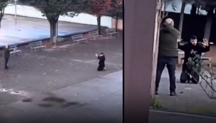 Lisede dehşet anları…