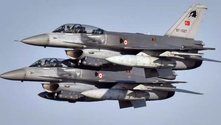 Türk F-16’ları, Karadeniz’de İHA düşürdü
